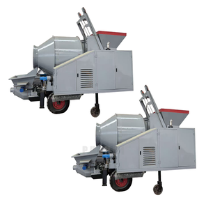 مضخة خرسانة متنقلة تعمل بالديزل ذات عمر خدمة طويل وموثوقة لبناء قنوات المياه والري بحجم كبير - Product Image 5