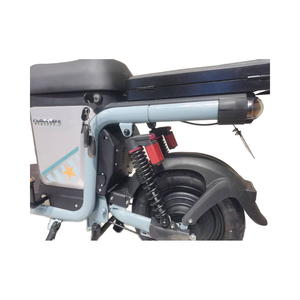 Vélo électrique robuste de livraison de nourriture de 14 \ "avec frein à disque de suspension hydraulique de moteur de moyeu arrière de 1000W batterie au lithium de 60V - Product Image 3