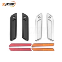 Couvercles de charnières de sacoches de moto de haute qualité compatibles avec Harley Touring Road King Electra Glide Street Glide 2014-2023