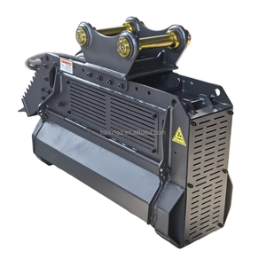 Nouvelle broyeuse forestière hydraulique haute performance pour excavatrice, déchiqueteuse de bois, déchiqueteuse-broyeur, déchiqueteuse à engrenages, roulement de boîte de vitesses, moteur, conception compacte - Product Image 1