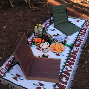 Silla Plegable de <span class=keywords><strong>Playa</strong></span> RD Iron, Ligera, Portátil, <span class=keywords><strong>para</strong></span> Camping, Viajes y Ocio, con Respaldo Integrado - Product Image 4