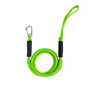 4FT <span class=keywords><strong>barca</strong></span> marina Bungee Dock Line di ancoraggio corda da Surf con pistone elasticizzato e fibbia M8 per Dock e corda di ormeggio per Surf - Product Image 1