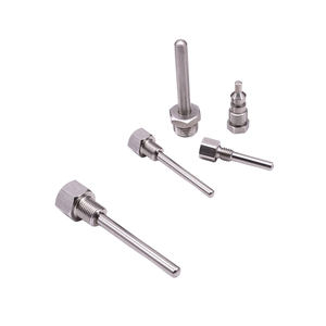 Thermowell personnalisé 114 traitement de surface poli acier inoxydable 304 tournage pour élément de détection d'instrument de température - Product Image 6