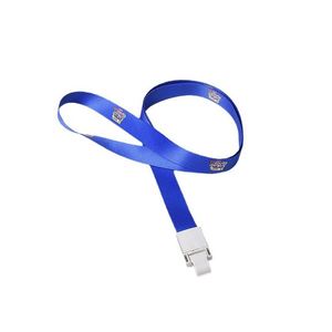 Cordons de cou en nylon personnalisés à sublimation avec logo – Accessoires promotionnels écologiques et durables pour porte-clés - Product Image 4