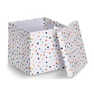 Zeller <b>Present</b> Storage <b>box</b> Dots 33,5x33x32cm - Product Image 2