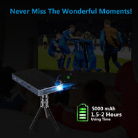 Mini projecteur Android P8I à prix de gros, home cinéma intelligent avec batterie rechargeable, HD, projecteur portable