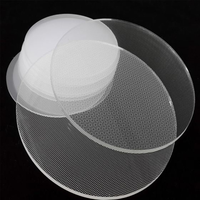 XiShun feuilles de plastique acrylique transparent optique SGS GRS plaque de guidage de lumière LGP