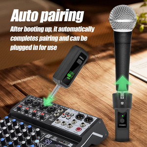 Năng động có dây để micro không dây <span class=keywords><strong>Transmitter</strong></span> Receiver cầm tay điện gió ống Guitar LỰU ĐẠN cụ & phụ kiện - Product Image 4