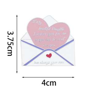 Herstellung von Anstecknadeln: Liebesbrief-Umschlag-Brosche, Süßes Metallgeschenk, Individueller Hartemaille-<span class=keywords><strong>Pin</strong></span> - Product Image 6