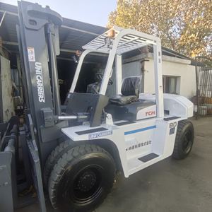 מלגזות כבדות TCM דגם FD80Z8 8 טון, מלגזות דיזל, מנשאים, מלגזות TCM משומשות להובלת חומרים, מלגזה 8 טון, יד שנייה - Product Image 2