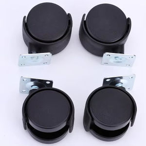 Kunden spezifische Industriestahl-Büromöbel drehbar Twin Hooded Casters Nylon Swivel Silent Castor Möbel Colson Caster - Product Image 6
