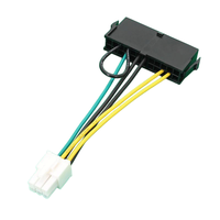 Kabel ATX 6pin ke 24pin untuk Motherboard Acer PSU Kabel Catu Daya Mainboard 6Pin Jalur Konversi 24P 6P