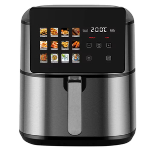 Nueva Freidora de Aire Digital Eléctrica sin Aceite de 5L, 6L, 7L, 8L, 12L, de Acero Inoxidable, Freidora de Aire Inteligente de Cocción Rápida - Product Image 2