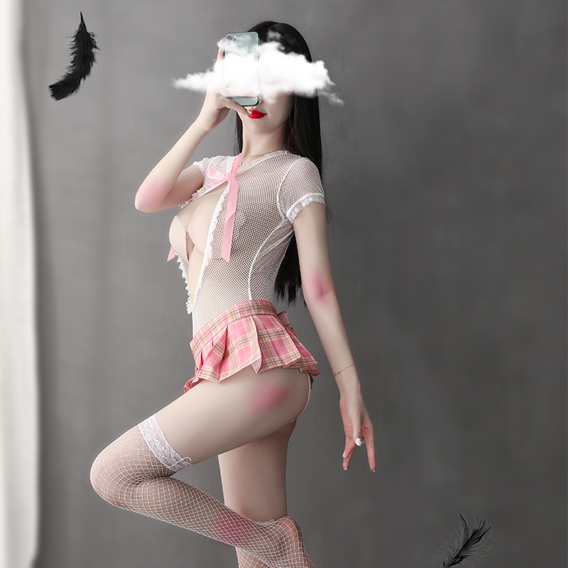 Rose et blanc