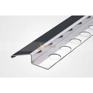 LL296 Factory Multiple Shapes Metal Custom Shape Stainless Steel Tile Edge Trim <b>Corner</b> Strip Profile - Product Image 6