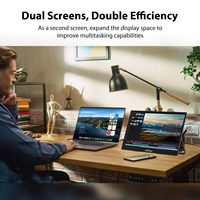 Moniteur portable InnoView 18,5 pouces FHD 100Hz, écran mat anti-reflets, fonction Plug and Play, panneau Type C multifonction