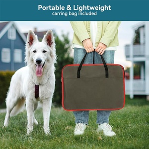 Corralito para mascotas suave octogonal de lujo portátil Bolígrafo para perros de acero inoxidable de alta calidad - Product Image 6