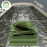 Bâches de camion pliables en tissu 100 % polyester imperméable et robuste, enduites de PVC, pour filles, résistantes à l'huile et respirantes, vente en gros, origine chinoise