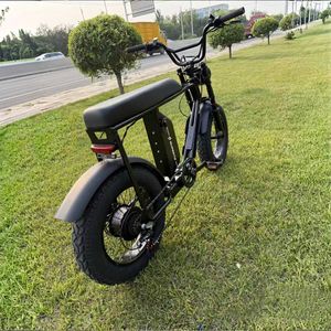 Vélo électrique urbain léger à moteur arrière sans balais 500W, batterie au lithium 48V, 6 vitesses, électronique intelligent, unisexe - Product Image 1