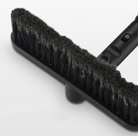 Brosse à neige et grattoir à glace détachable 2 en 1 de haute qualité, en alliage d'aluminium extensible, pelle à neige d'hiver pour le nettoyage des voitures