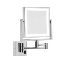 Espejo de Maquillaje con Luz, de Pared, con Aumento de 1X/3X, Espejo de Afeitar con Luz