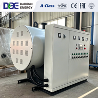 Caldera de Vapor Eléctrica Industrial Horizontal de 300kw, 500kw, 750kw, 1 Ton/H, 0.5 Ton/H, 500kg/h, 1000kg, con PLC Automático y Ahorro de Energía