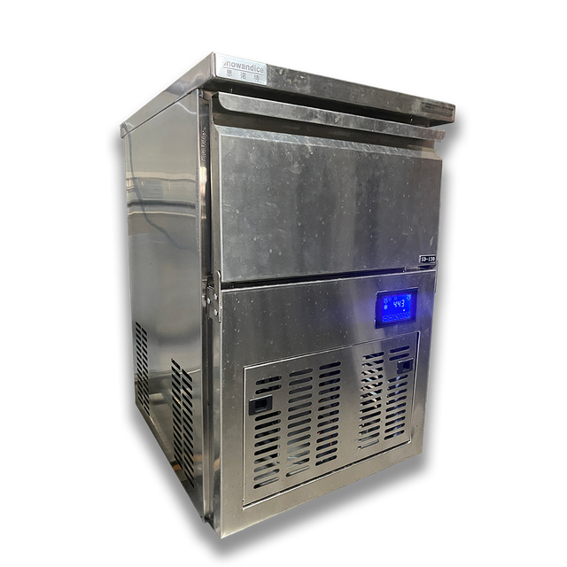 Commercial Fully Automatic Electric Ice Maker Square Stainless Steel 30-40kg/day Customizable Parameters Touchpad Control 15L