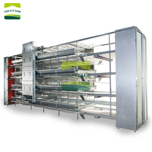 Sistema de Jaulas de Gran Escala Personalizado - Alojamiento de Pollos Tipo H Totalmente Automático para Granjas Comerciales de <span class=keywords><strong>Huevos</strong></span> - Product Image 1