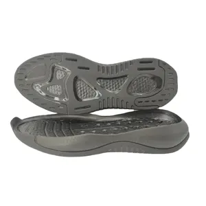 New Fashion High Heel Custom Color TPU EVA Soft Popcorn Form Transparent Shoe Soles Sneaker outsoles