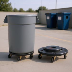 Carrello per bidoni rotondi da 20, 32, 44, 55 galloni (fino a 500 libbre) - Product Image 2