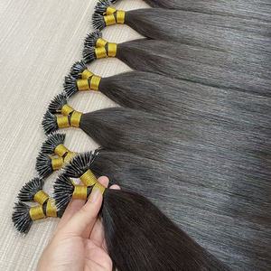 Doble dibujo Venta al por mayor <span class=keywords><strong>Nano</strong></span> Anillos Extensiones de cabello humano Cabello humano Remy Extensiones de cabello ruso Cabello Natural - Product Image 4
