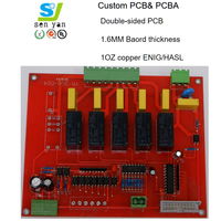 Placa PCB FR4 de Doble Capa de Alta Estabilidad para Cargador USB Doble, Circuito Electrónico OEM, Fábrica de Ensamblaje SMT