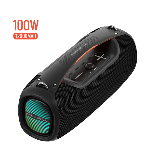 Miccell Portable Outdoor Wireless Speaker 100W Professional Sound Speakers Audio System Sound Wireless Outdoor Speaker