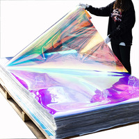 Película Iridiscente Dicroica de Vidrio de Lujo, Tono Azul, para Ventanas, Fabricantes Chinos