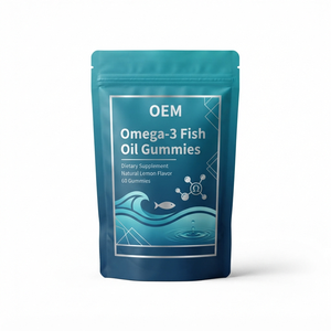 OEM ODM Omega-3 Fish Oil Gummies 1000mg 60 Count Bulk Private Label - Product Image 1