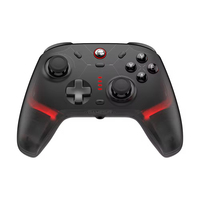 Manette de jeu sans fil Gamesir Cyclone 2 tri-mode avec éclairage RGB personnalisé et station de charge pour jeux PC Steam