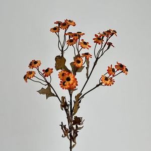 <span class=keywords><strong>Bouquet</strong></span> de marguerites <span class=keywords><strong>artificielles</strong></span> vintage en soie, fausses <span class=keywords><strong>fleurs</strong></span> de champ séchées, aspect naturel, pour la décoration de la maison et de mariages - Product Image 3