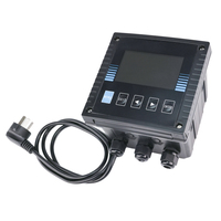 Contrôleur de capteur d'eau multiparamètres, capteurs numériques/analogiques, sortie RS485 Modbus 4-20mA, commande par relais pour eaux usées