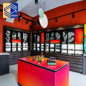 Lockable Glass Display Cabinet Retail Smoke Tobacco Shop Showcase Cheap Showcase With Led Light