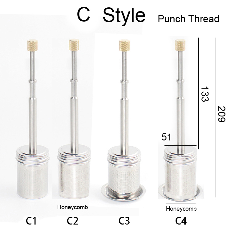 GRAY COLOR C1 Punch Thread without Tray