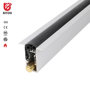 Moderna calza in gomma siliconica chiusura inferiore per <span class=keywords><strong>porta</strong></span> satinata bozze di arresto acustico per l'installazione di viti da costruzione-Fine Homebuilding - Product Image 2