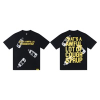 Kaos obat batuk berkualitas tinggi grosir, kaos obat batuk custom logo merek pria, ITU ADALAH BANYAK KAOS OBAT BATUK untuk pria