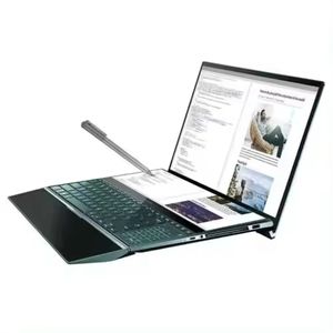 จัดส่งรวดเร็ว <span class=keywords><strong>Zenbook</strong></span> <span class=keywords><strong>Pro</strong></span>-<span class=keywords><strong>Duo</strong></span> UX581 15.6 "4K <span class=keywords><strong>OLED</strong></span> nanoedge หน้าจอสัมผัสแล็ปท็อปการเล่นเกมพร้อมปลั๊กเรา - Product Image 4