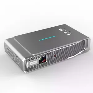 Xlintek 1280*800P家庭影院投影仪迷你投影仪屏幕便携式电影发光二极管智能高清视频3D投影仪
