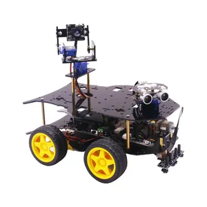 Robot Thông Minh 4WD Giá Xuất Xưởng Với Tính Năng Ai Vision Cho Raspberry Pi 4b