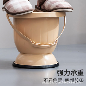 Urinal for adults, bedroom, pregnant women, bedpan, chamber <b>pot</b>, women's night <b>pot</b> with <b>lid</b>, portable toilet seat - Product Image 5