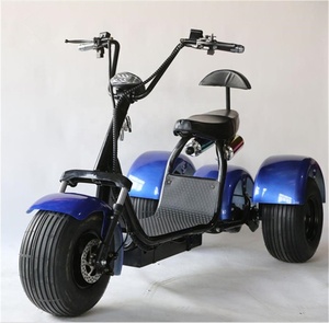 Nuovo Arrivo Scooter Elettrico a Tre Ruote ad Alta Velocità per Adulti Citycoco 2000w con Pedali Triciclo Elettrico - Product Image 6