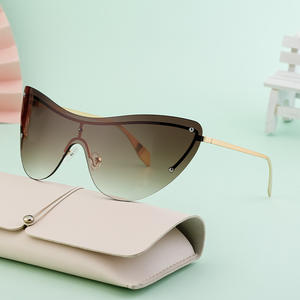 Gafas de Sol Personalizadas de Estilo Europeo Americano para Hombre, Lentes de PC con Protección UV400, Montura Negra, Estilo Instagram, para Ciclismo y Deportes al Aire Libre - Product Image 2