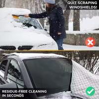 Housse de pare-brise pour pare-brise d'hiver pour voitures Accessoires de voiture et pare-brise essentiels