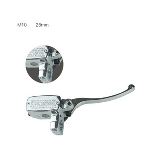 Palancas de <span class=keywords><strong>embrague</strong></span> de <span class=keywords><strong>freno</strong></span> para motocicleta SHADOW STEED 600 400VT 600VT 750 con soporte para espejo de 25mm - Product Image 4